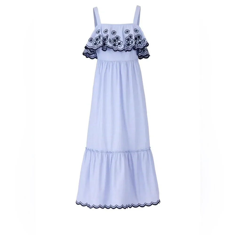 Kate spade embroidered daisy patio dress Small